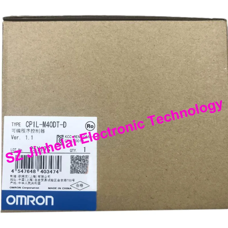 

100% New and Original CP1L-M40DT-D OMRON Programmable Controller PLC