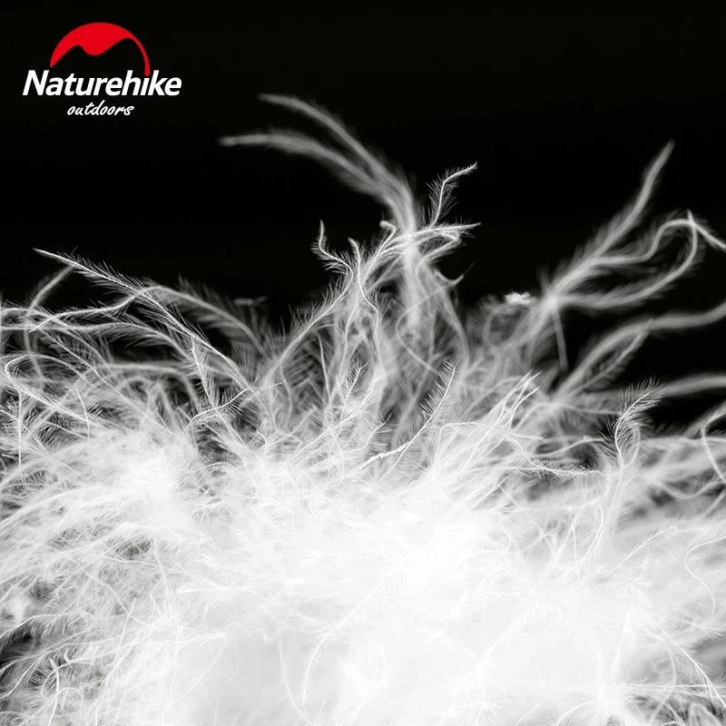 Naturehike Goose Down Socks Camping Heating Shoes Cover Winter Warmth Skiing Feet Cover Windproof Men Women Black Glove