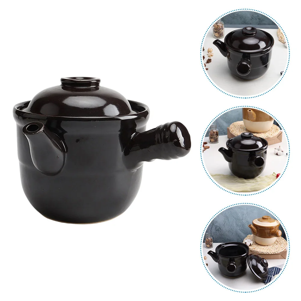 

Medicine Boiling Pot Non Stick Ceramic Pot Vintage Chinese Medicine Pot