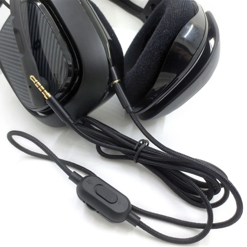 

Сменный аудиокабель для наушников 2 м 3,5 мм Aux с регулятором громкости для игровых наушников Astro A10 A40 A30