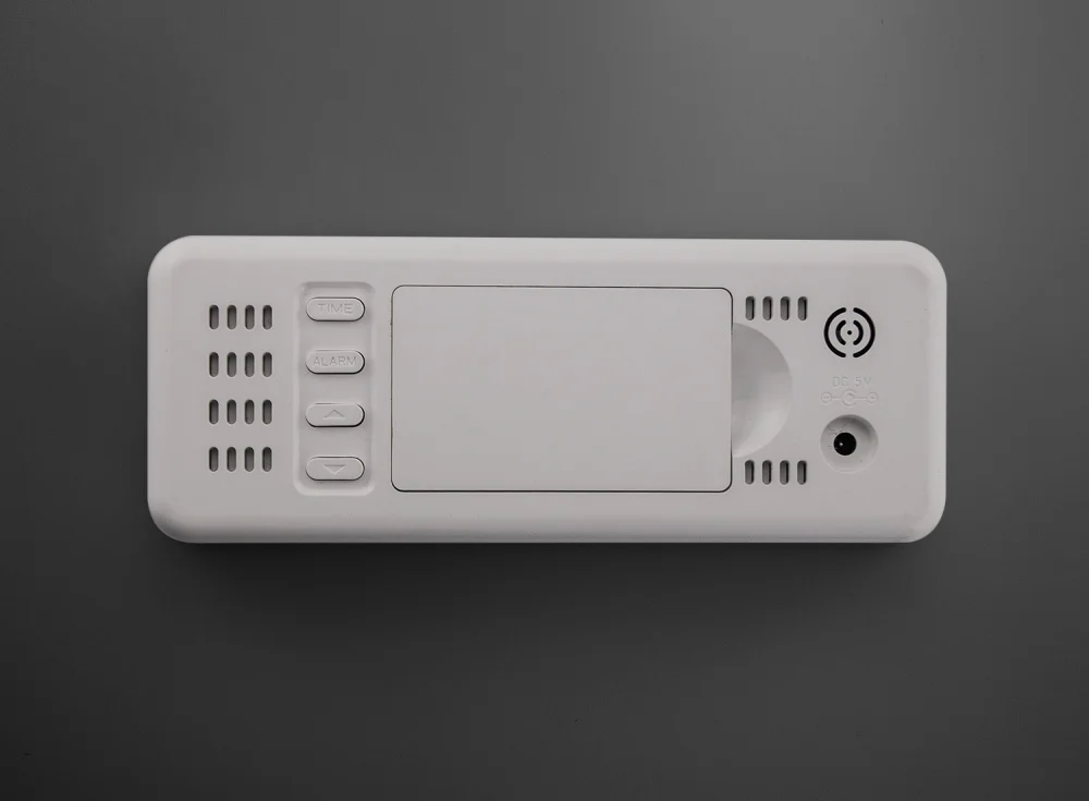 

1pc Durable LED Digital Table Clock Calendar Alarm Clock without Battery