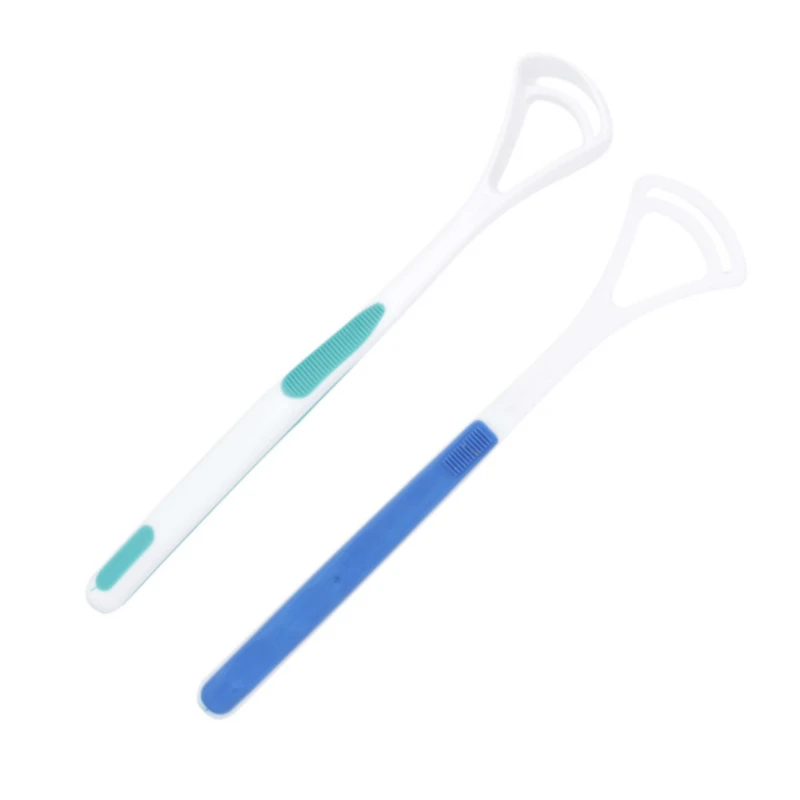 2 шт. скребок для чистки языка ухода за полостью рта свежее дыхание уход зубами