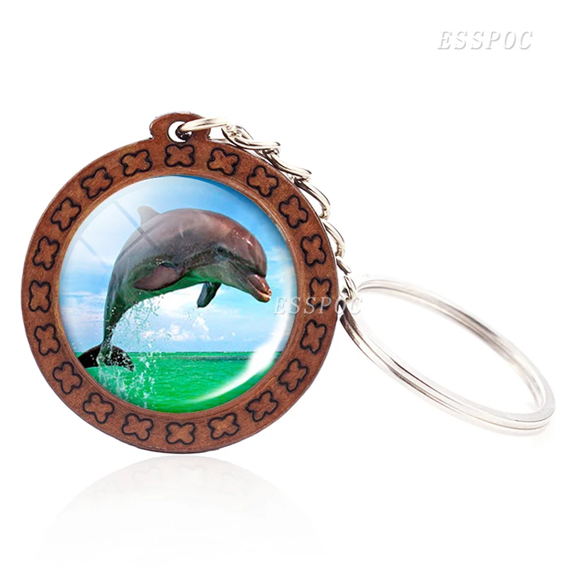 Винтажное ювелирное изделие с морскими животными Акула черепаха дельфин медузы