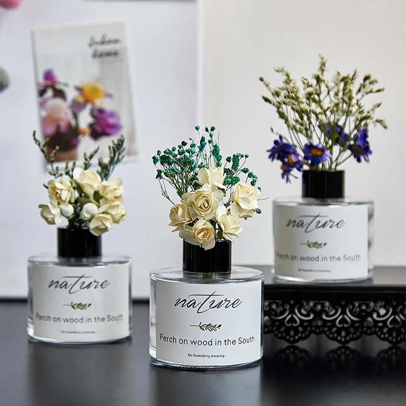 Скандинавские Инс офисная Настольная Ваза бутылка современная простая