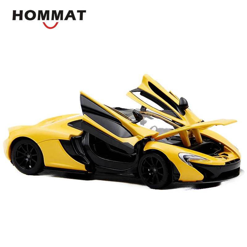 Hommate моделирование 1:24 Масштаб Mclaren P1 модель автомобиля игрушка сплав Diecasts& игрушечный автомобиль модель 1/24 коллекционный подарок детские игрушки
