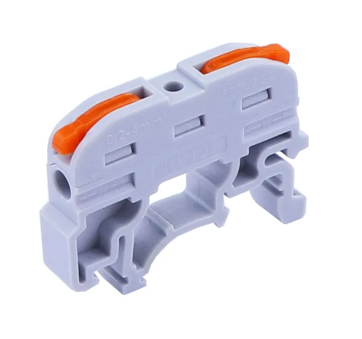 Wire Connector PCT-211 Fast Universal Compact Din Rail Electric Cable LED Light Lamp Conector Wiring Conductor Terminal Block |