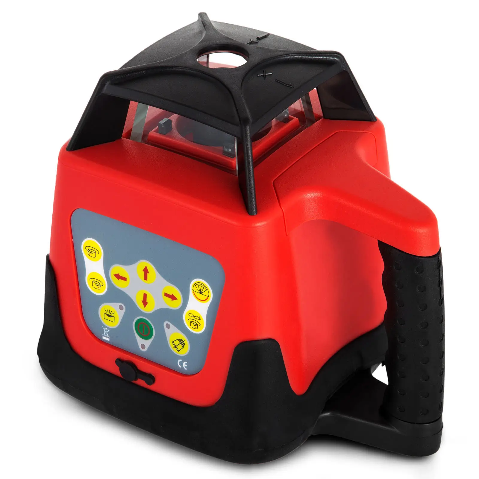 Leveling Rotary Rotating Laser Level Red Beam Electronic Self-Leveling With Case 360° | Инструменты