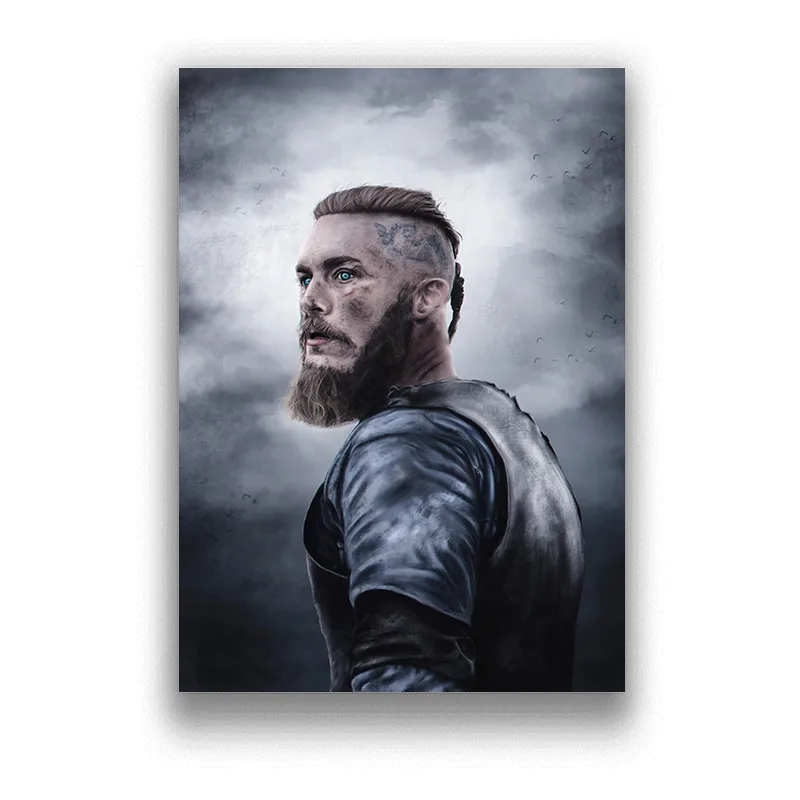 Принты Vikings на белой мелованной бумаге четкое изображение для гостиной спальни