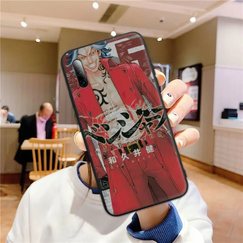 

Anime Tokyo Revengers Manga Phone Case for redmi 5 plus 6A 7A 8A 9A note 7 8T 9S Black Soft pro max nax fundas cover