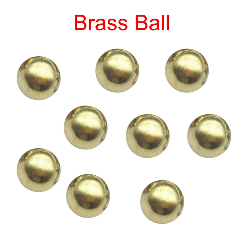 

1mm 1.8mm 2mm 2.2mm 2.381mm 3mm 3.5mm 4mm 4.5mm Diameter Hard Rigid H62 Brass Metal Health Valve Pump Bearing Solid Bead Ball