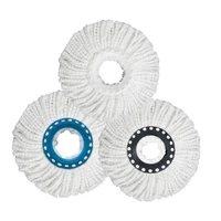 rotating mop mop head thickened mop head replacement head fiber round head mop head mop accessories