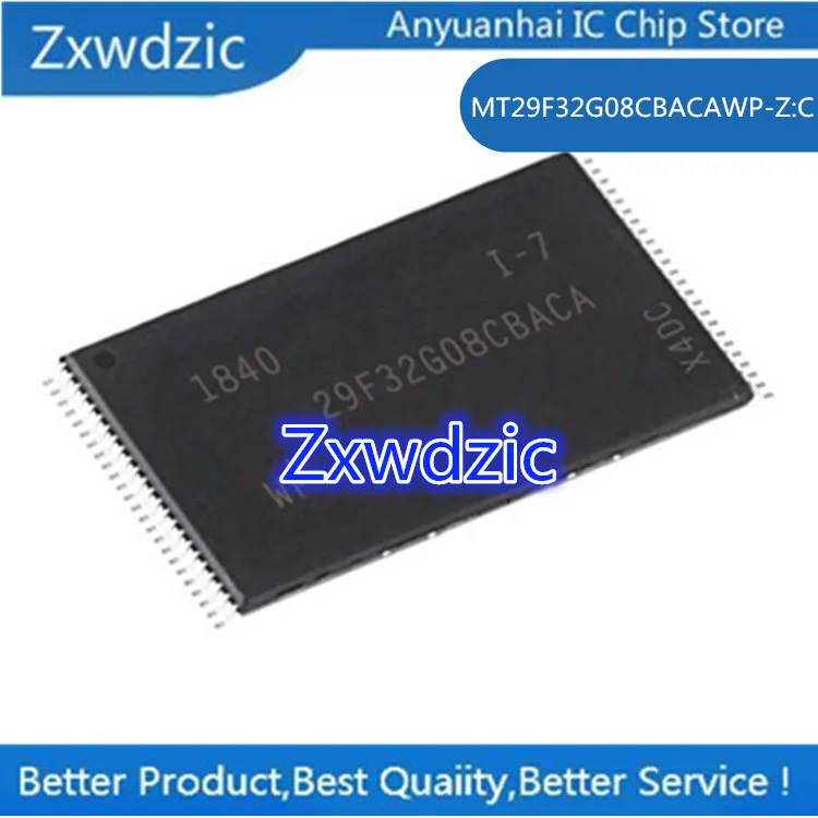 

2pcs 100% New Original MT29F32G08CBACAWP-Z:C TSOP48 IC Chip Memory MT29F32G08CBACA