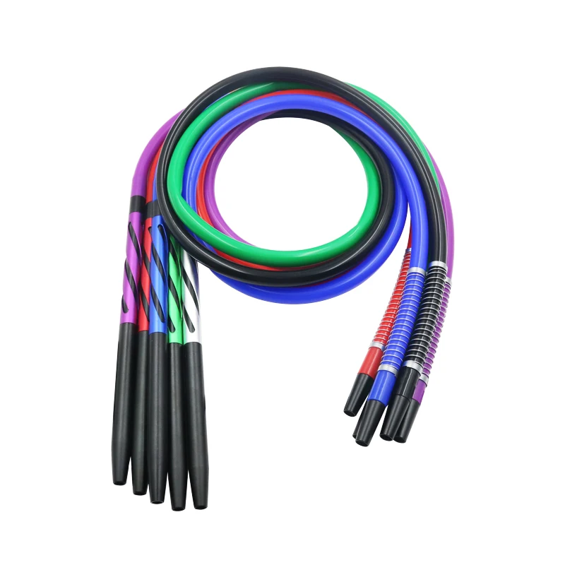

1PC Shisha Hookah 1.86M Silicone Shisha Hose with 35.5CM Metal Stem Handle for Water Smoking Pipe Narguile