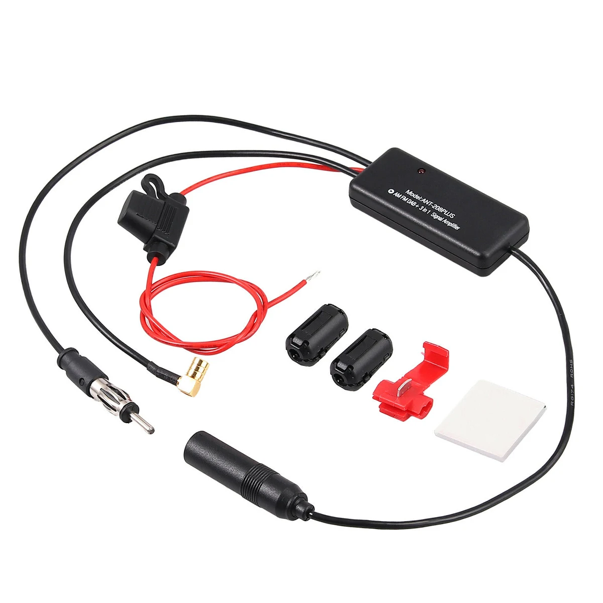 Усилитель антенны 3 в 1 DAB AM FM усилители сигнала Автомобильная антенна