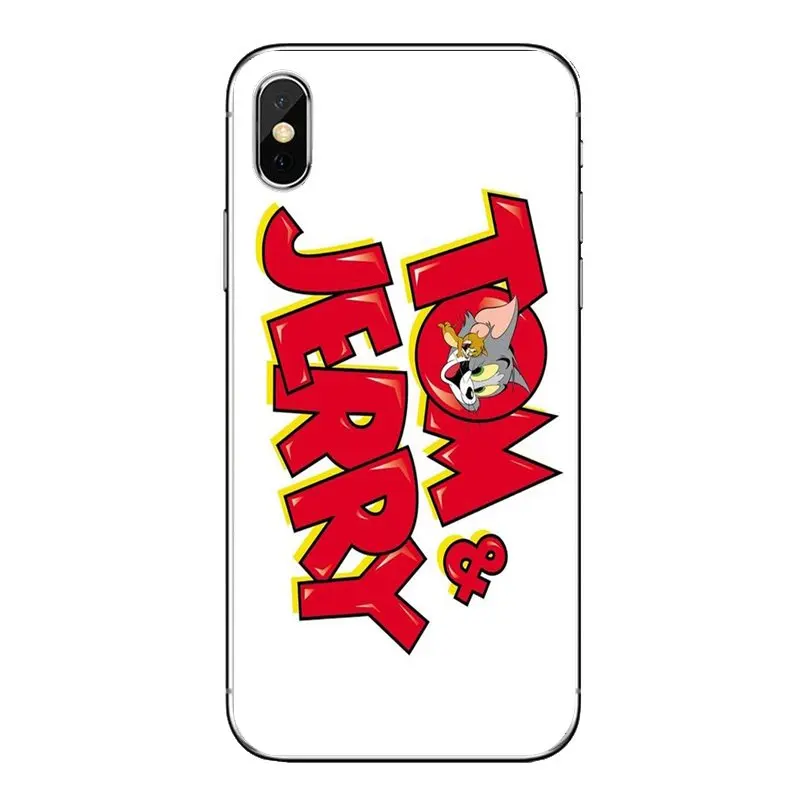 Transparent Soft Cover Cartoon Tom Cat and Jerry Mouse For Samsung Galaxy J1 J2 J3 J4 J5 J6 J7 J8 Plus 2018 Prime 2015 2016 2017 |