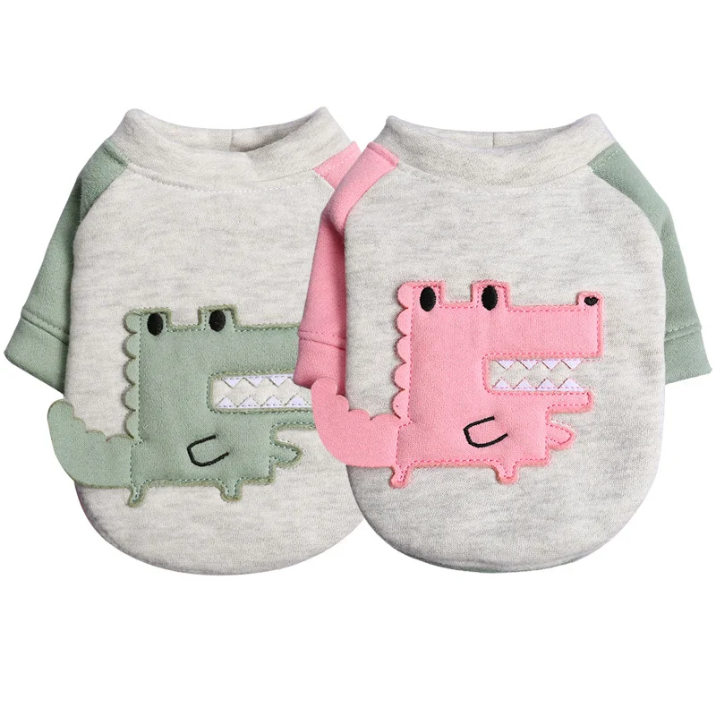 Осенняя одежда для домашних питомцев пары маленьких и средних собак чихуахуа