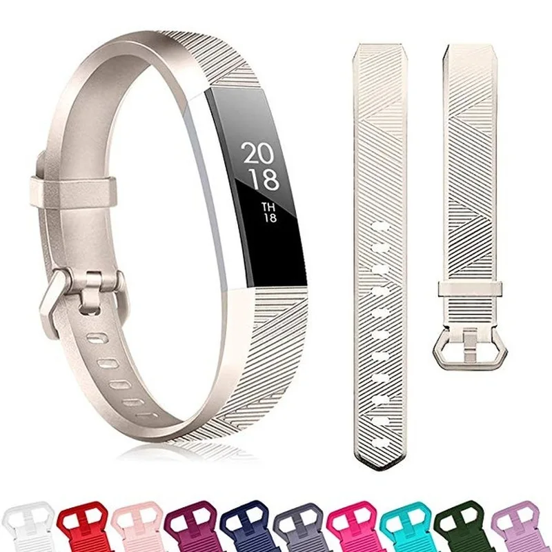 Браслет из розового золота для Fitbit Alta HR/Fitbit Смарт часы ремешок Fit Bit HR маленький