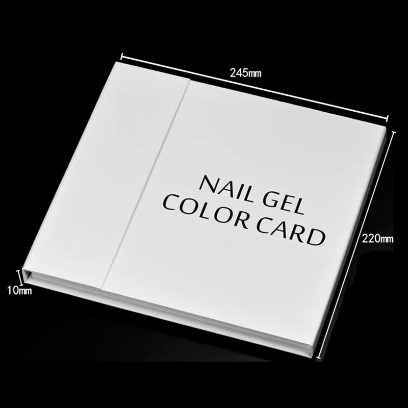 

120 Colors Nail Gel Polish Color Display Book Nail Art Dedicated Card Chart Painting Displaying Book Manicure Showing Gel Polish