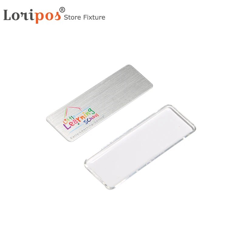 Магнитный держатель для карточки 76x25 мм|Бейджи и аксессуары| |