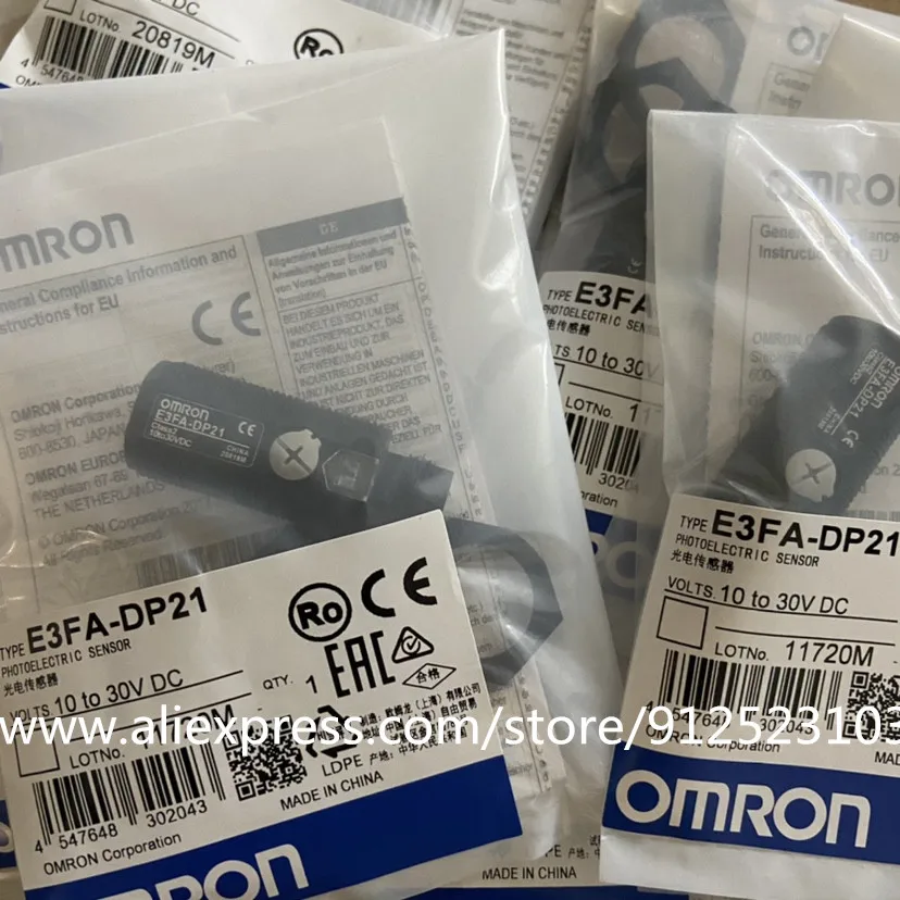 

E3FA-DP21 E3FA-RP21 E3FA-TP21 E3FA-DN21 OMRON 100% New & Original Photoelectric Sensor