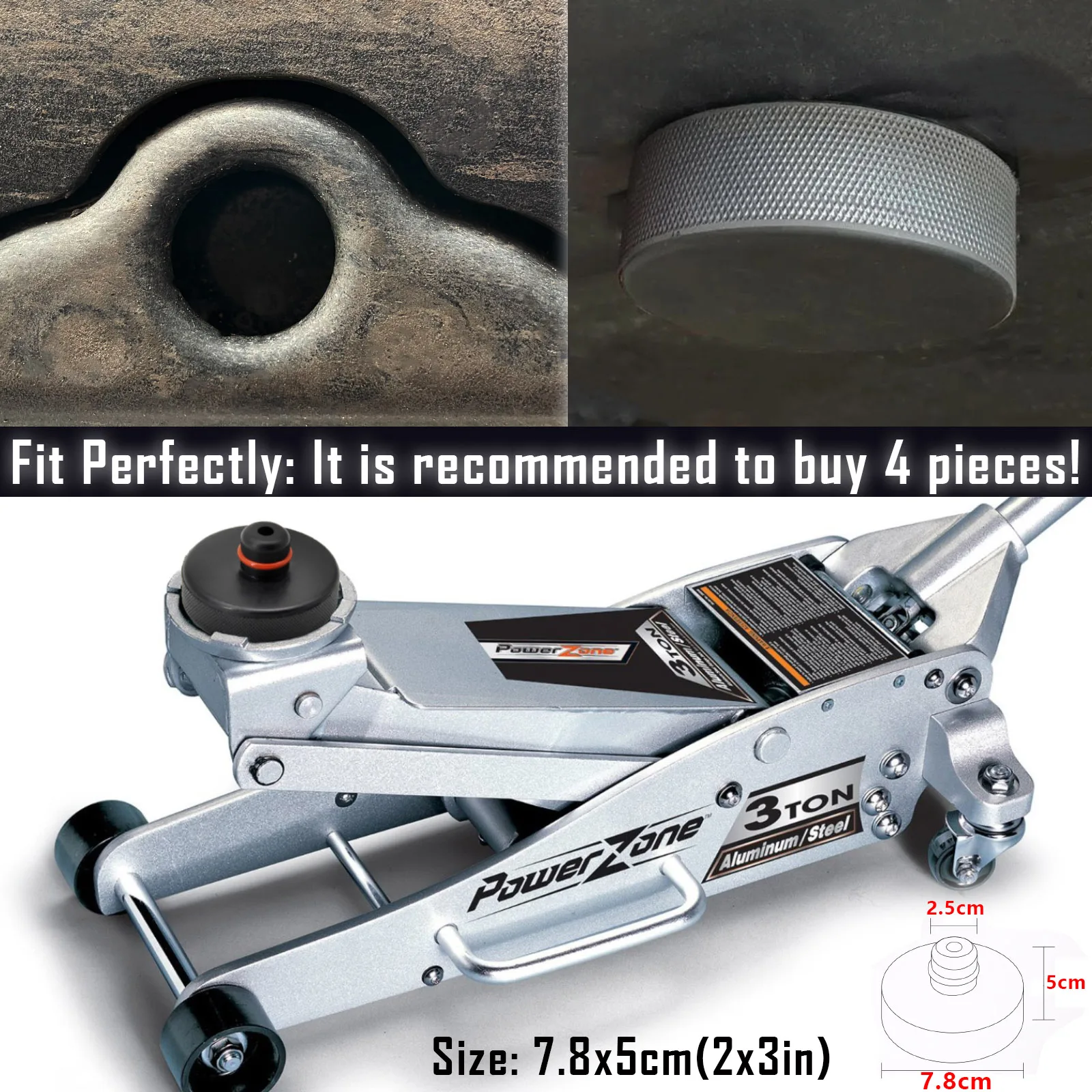 Подъемная подставка Jack Lift Pad для Tesla Model 3 S X Y резиновый переходник| |