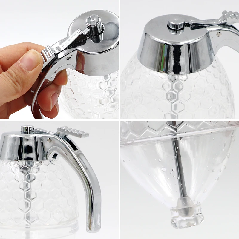 Диспенсер для медового сиропа на 200 мл расческа меда мини диспенсер сока и