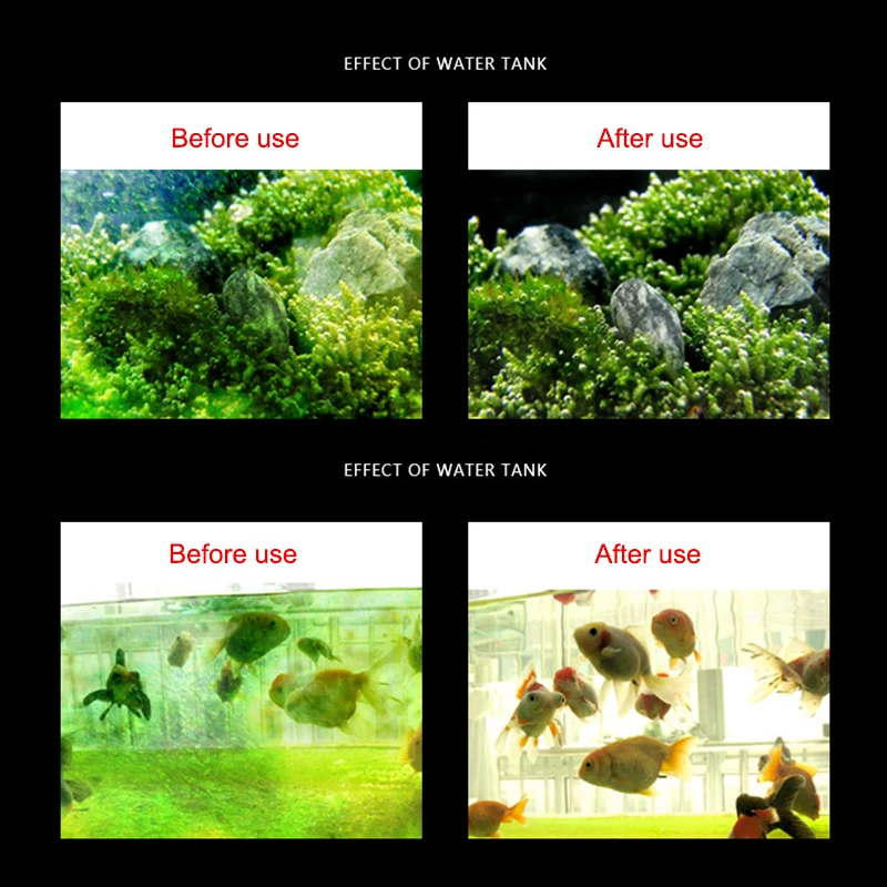Hot Sale Aquarium Algaecide Water Algae Control Fish Tank Moss Remover 50g Cleaning Tools Aquatic Pet Supplies Products | Дом и сад