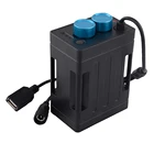 TrustFire Водонепроницаемый чехол для аккумулятора 18650 USB 5V для зарядки телефона DC8.4V, чехол для аккумулятора, коробка для светодиодного велосипеда, светильник