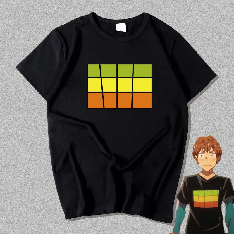 Футболка для косплея любимой девушки милая мультяшная футболка с коротким