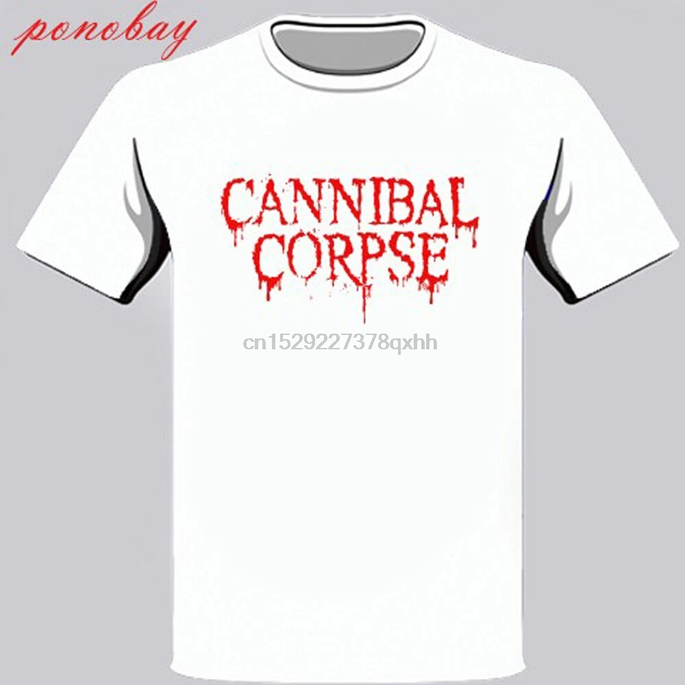 Новинка мужская белая футболка Cannibal Dead Death Metal Band с логотипом размер S-3XL - купить по