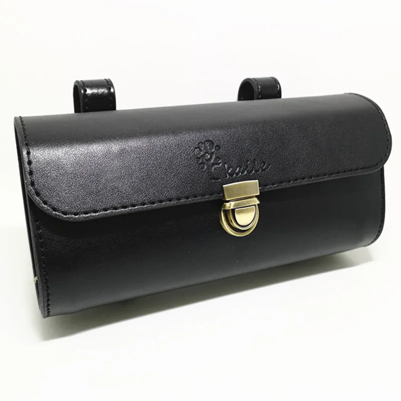 Велосипедная сумка коричневые черные мотоциклетные сумки искусственная кожа