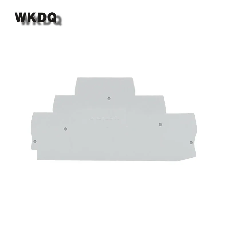D-ST2.5-3L Конец Крышки Феникс ST 2,5-3L din-рейку клеммные блоки Конец Крышки пластины L99/H51/W2.2mm разъем