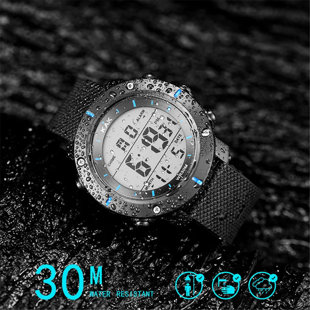 

NEW Military Sports Watches Electronic Mens Watches Top Brand Luxury Male Clock Waterproof LED Digital Watch Relogio Masculino
