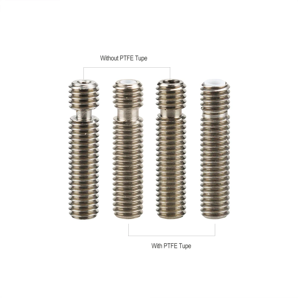 Горловина для 3D принтера V5 PTFE трубка MK8 горловина M6x26 экструдера 3d hotend 1 75 мм 3 0