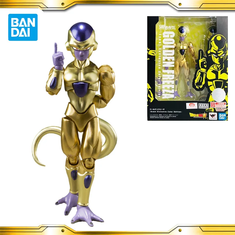

Оригинальный BANDAI S.H.Figuarts Жемчуг дракона желтое золото Frieza Коллекционная модель игрушки аниме игрушки для детей