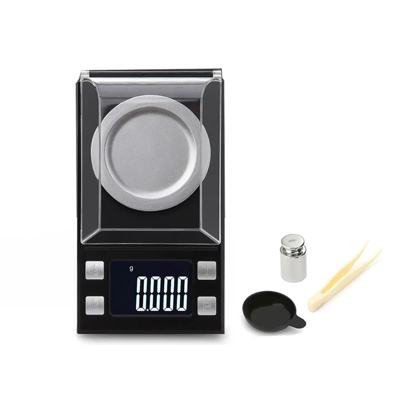 Электронные точные мини-весы карманный цифровой безмен на 0 001/0 01/50/100 г |