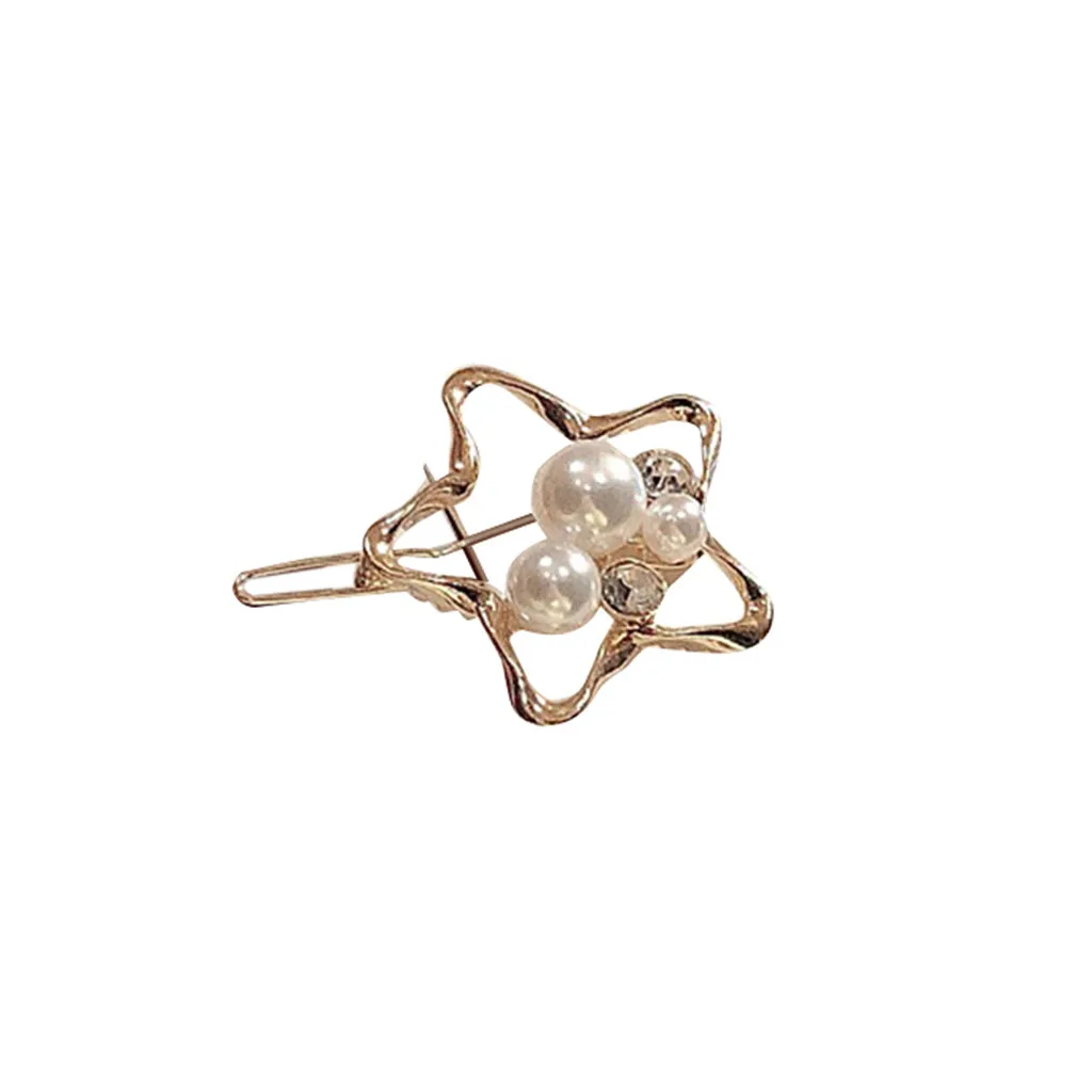 Элегантный сладкий Жемчуг Шпилька любовь лук клип дамы ювелирное изделие в виде