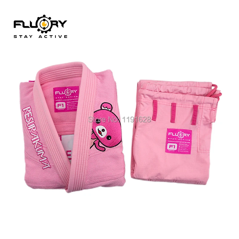 Женская Вышивка медведя FLUORY бразильский джиу джитсу| |