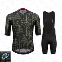 2021 ralvpha cycling jersey set breathable bicycle jersey men cycling clothing clothes bib shorts suits bike wear jerseys