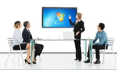 55 дюймовый ИК сенсорный экран с рамкой компьютер 10 точечный инфракрасный монитор