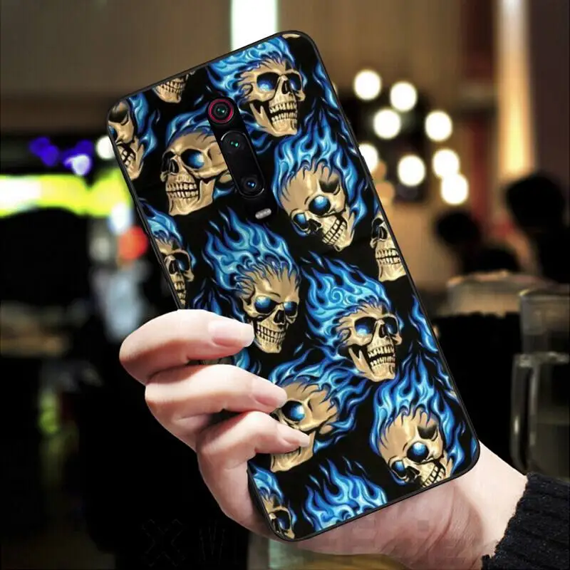 Симпатичный чехол для телефона LJHYDFCNB Ghost fire Bling Redmi S2 5A 5 5Plus 6 6Pro 6A 4X 7 7A | Мобильные