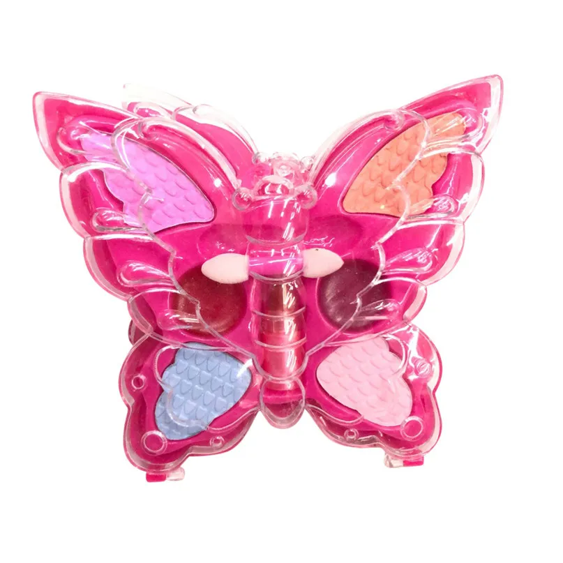 Детский косметический набор креативная коробка для макияжа принцессы бабочки