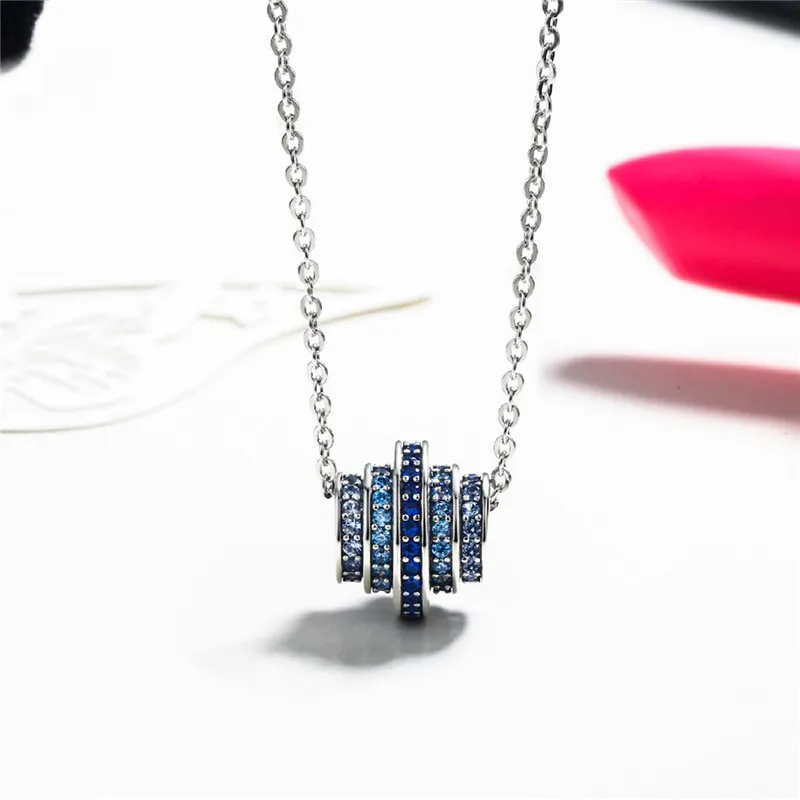 Горячая Распродажа подлинное серебро 100% 925 пробы постепенное изменение круглое