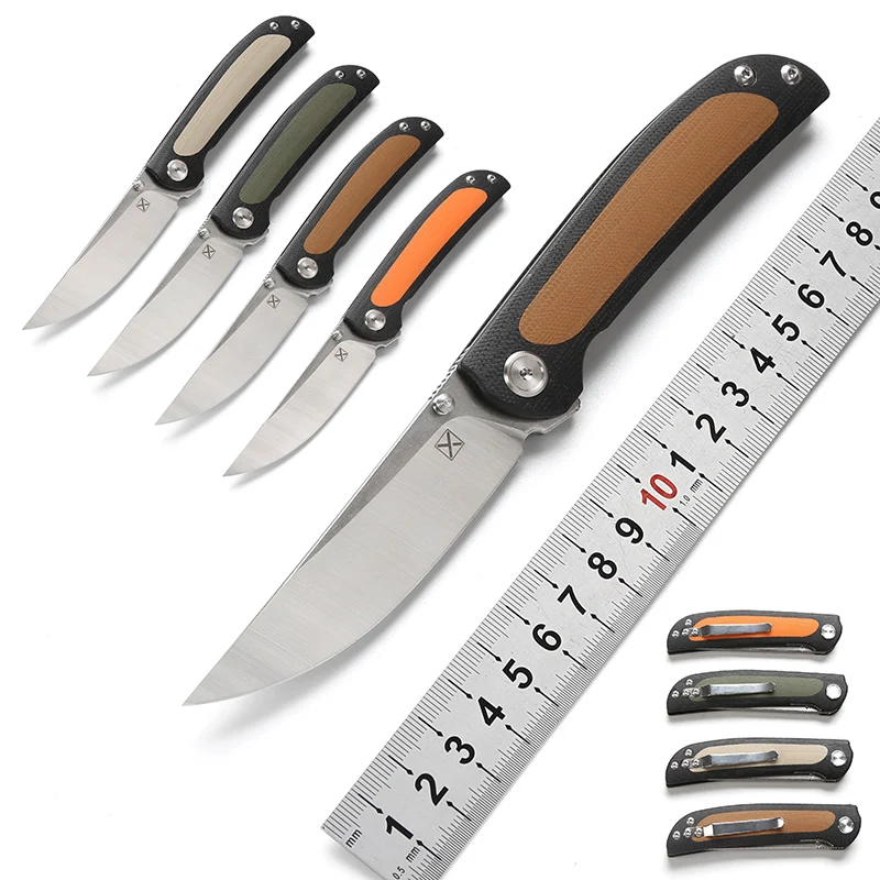 DICORIA YX 636 складной нож шариковый подшипник 14C28N лезвие G10 ручка для кемпинга охоты