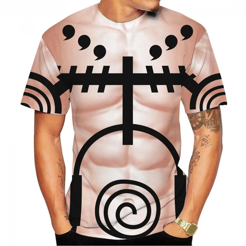 2020 модная 3D Футболка с принтом Мужская Летняя трендовая футболка Топ Веселая