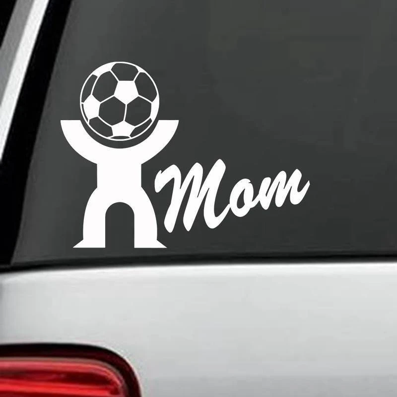 Мама футболист наклейка на стену Спортивная детская комната Декоративные