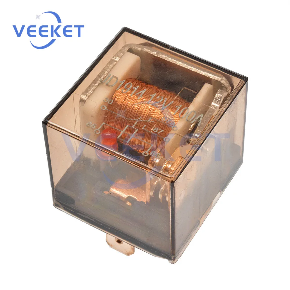 

DC 12V / 24V 5Pin 100A Waterproof Automotive Relay Module High Capacity Car Control Switch Device Car Switching Relay Board