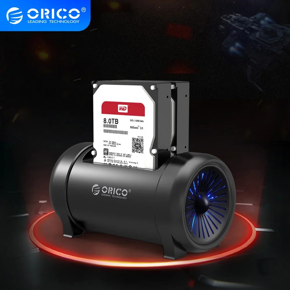 ORICO Dual Bay USB 3 0 на Sata клон Hdd док станция 5 2 жесткий диск драйвер внешний адаптер