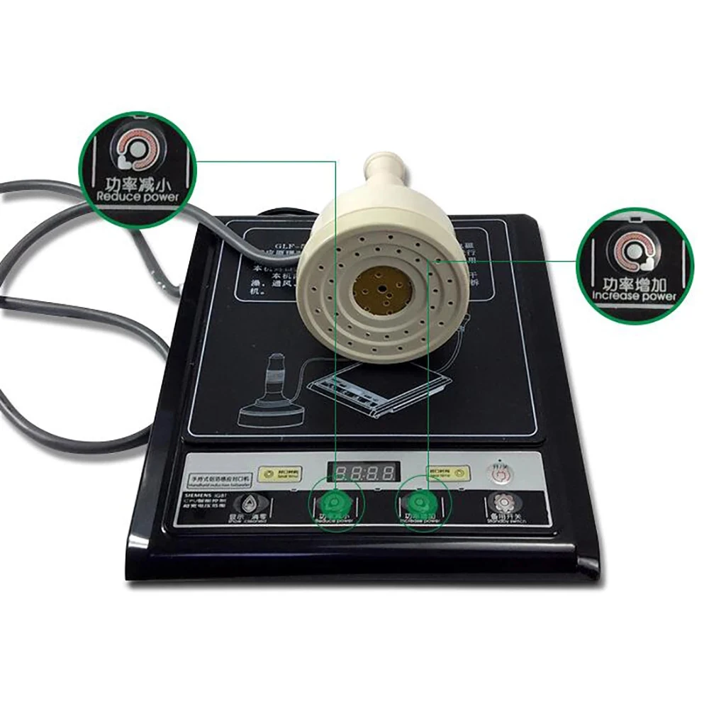 Ручной электромагнитный индукционный герметик 220 В машина для запечатывания