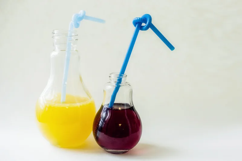 #30 2020 летняя бутылка для воды с лампочками милая модная молока сока лампочка